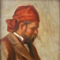 Ambroise Vollard au Foulard rouge en 1911