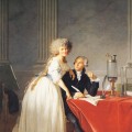 Antoine Laurent Lavoisier et sa femme