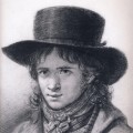 Autoportrait au Foulard et au Chapeau en 1790