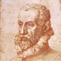 Autoportrait en papier en 1587