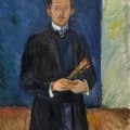 Autoportrait avec Pinceaux en 1904