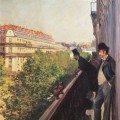 Un Balcon, Boulevard Haussmann en 1880