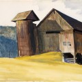 Barn and Silo, Vermont en 1927