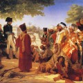 Bonaparte fait grce aux rvolts du Caire en 1808