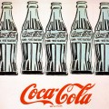 Cinq bouteilles de Coca en 1962