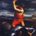 David et Goliath en 1608