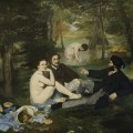 Le Djeuner sur l'herbe en 1863