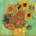 Douze Tournesols dans un Vase en 1888