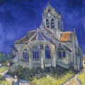 L'Eglise d'Auvers-sur-Oise en 1890