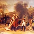 Entrevue de Napoléon Ier et de François II en 1812