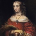 La femme au petit chien en 1665