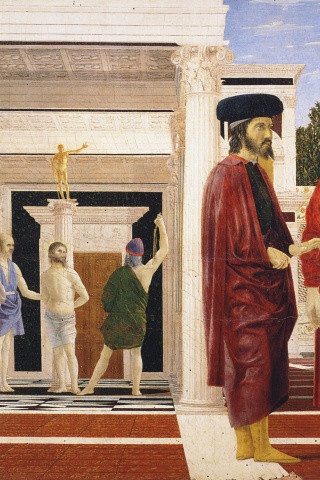 Piero della Francesca | Flagellation of Christ, Urbino