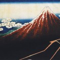 Le Fuji sous l'orage en 1831