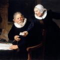 Griet Jans et sa femme en 1633