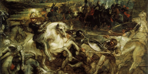 Visualiser le tableau Henri IV  la bataille d'Ivry