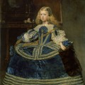L'Infante Marguerite en bleu en 1659