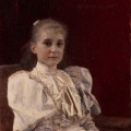 Jeune fille assise en 1894