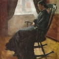 Karen on a rockingchair en 1883