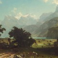 Lake Lucerne en 1858