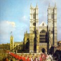 Londres, Abbaye de Westminster en 1749