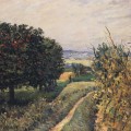 Le Long des Vignes, Louveciennes en 1874