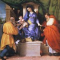 Madone à l'Enfant avec Saint Joseph et Saint Jérôme