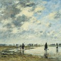 Mare basse, Berck en 1886