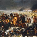 Napoléon sur le Champ de Bataille d'Eylau