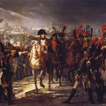 Napoléon harangue le 2e corps de la Grande Armée