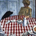 La Nappe  Carreaux rouges en 1910