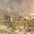 La neige Rue Carcel (I) en 1883