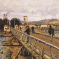 Passerelle  Argenteuil en 1872