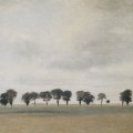 Paysage Kongevjen  Gentofte en 1892