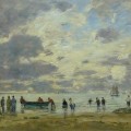 Plage de Deauville en 1893