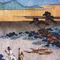 Le pôète Minamoto No Toru en 1833