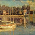 Le Pont d'Argenteuil  en 1874