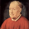 Portrait du Cardinal Albergati Nicholaes en 1432
