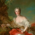 Portrait de Constance-Gabrielle-Magdeleine Bonnier de la Mosson en Diane