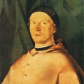 Portrait de L'Evque Bernardo Rossi en 1505