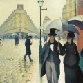 Rue de Paris, Temps de Pluie en 1877