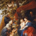 Sainte Famille sous un pommier en 1631