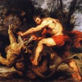 Samson broyant les mâchoirs du lion en 1628