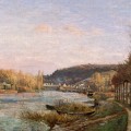 La Seine  Bougival en 1870