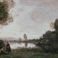 La Seine  Chatou en 1855