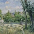 Soleil sur la route, Pontoise en 1874