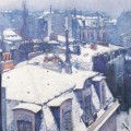 Toits Sous La Neige, Paris