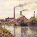 L'Usine  Pontoise en 1873