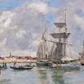 Venise, le Grand canal en 1895