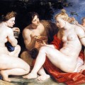 Vnus, Cupidon, Bacchus et Crs