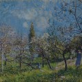 Un Verger au printemps en 1881